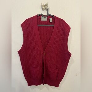 Men's Lambswool Kensington Collection 100% Lambswool Sweater Vest